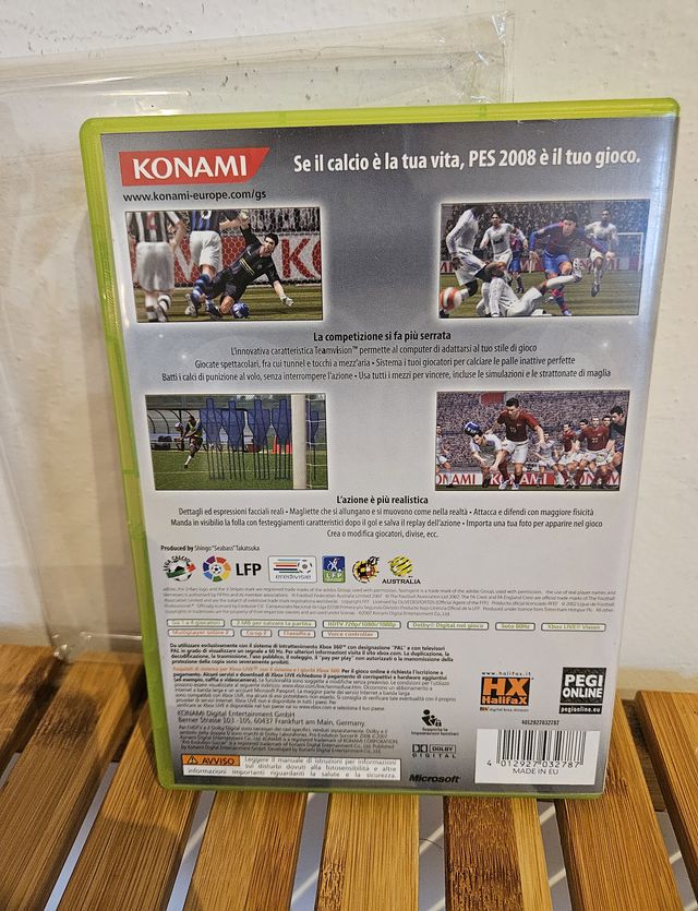 PES 2008 Pro Evolution Soccer Xbox 360