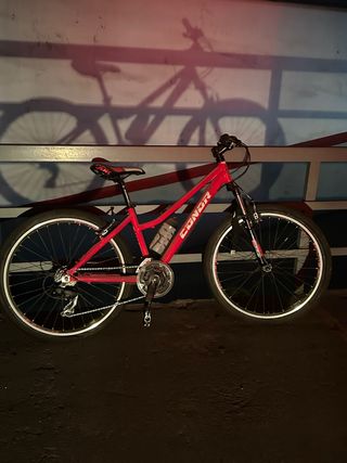 Bicicleta Cónor Grande Rosa