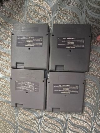 Lote 4 Juegos Nintendo NES: Trojan, Dragon Ball, L