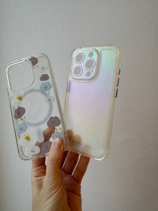 Set 8 Cover iPhone 15 Pro koolife Shein carcasa
