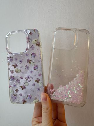 Set 8 Cover iPhone 15 Pro koolife Shein carcasa