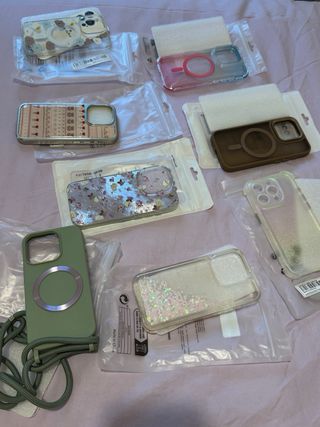Set 8 Cover iPhone 15 Pro koolife Shein carcasa