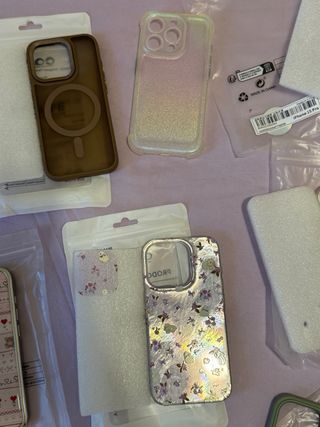 Set 8 Cover iPhone 15 Pro koolife Shein carcasa