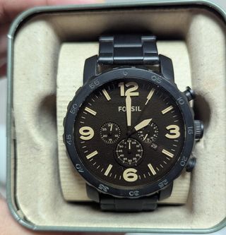 Reloj Fossil JR1356 Cronógrafo Marrón Oscuro