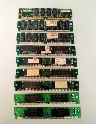 Tarjetas RAM Retro 90s Kingston