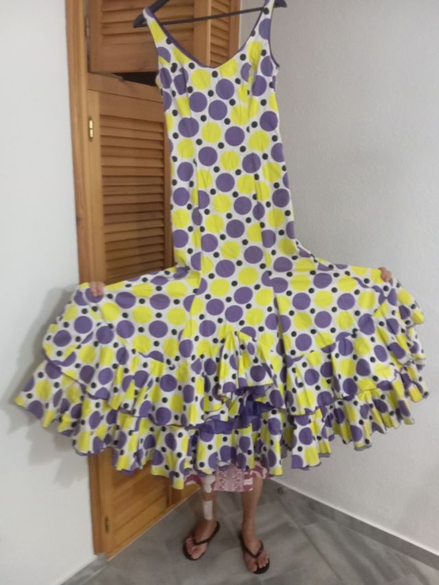 Traje de flamenca único