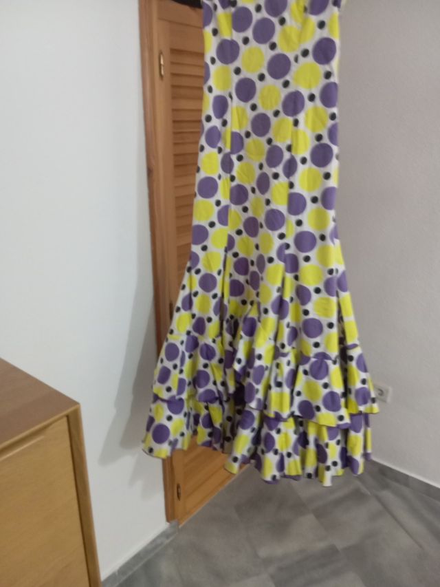 Traje de flamenca único