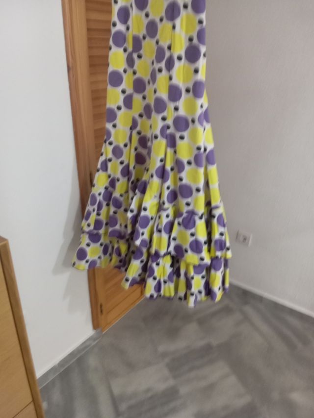 Traje de flamenca único