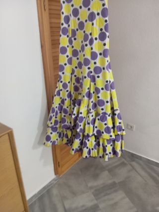 Traje de flamenca único