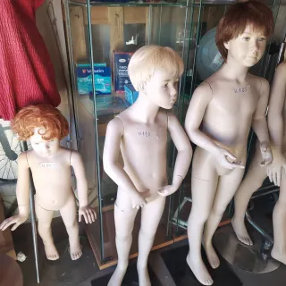 6  Manichini Bimbi Realistici Rosa