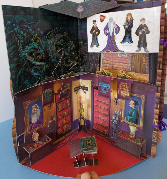 Harry Potter e la scuola di Hogwarts libro pop-up
