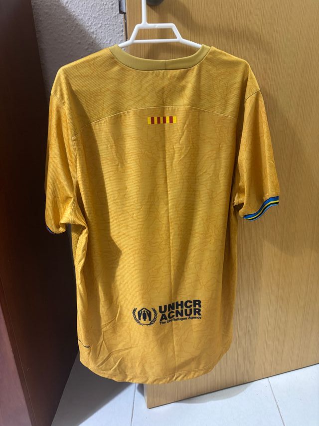 Camiseta FC Barcelona Dorada