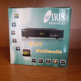 Decodificador Satélite Iris 9600 HD