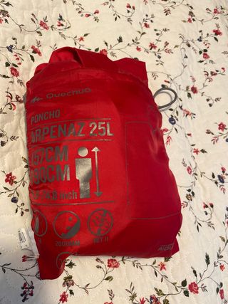 Chubasquero Poncho Quechua Arpenaz 25L XL