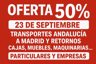 Rutas Compartidas Andalucía-Madrid 23 de septiembr