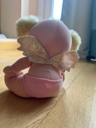 Peluche bebé angelito 16 cm con chupete