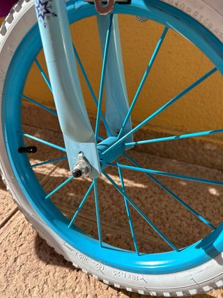 Bicicleta frozen niña