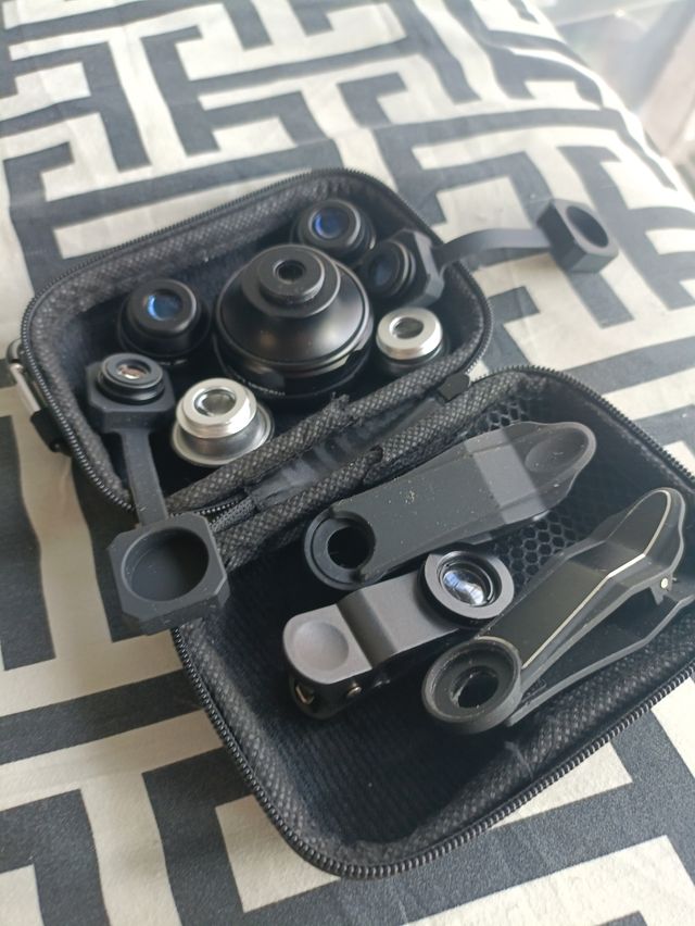 Lentes para móvil: ojo de pez y más