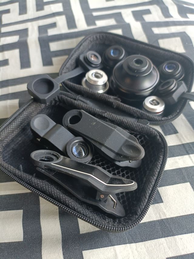 Lentes para móvil: ojo de pez y más