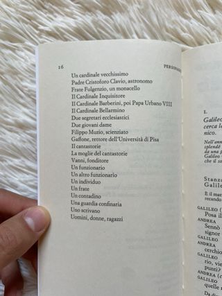 Vita di Galileo di Bertolt Brecht