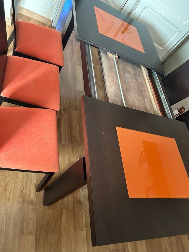 súper mesa  comedor y 6 sillas