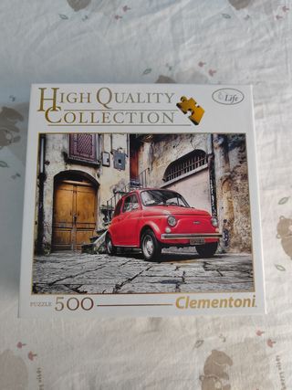 Puzzle Clementoni 500 piezas Coche Rojo