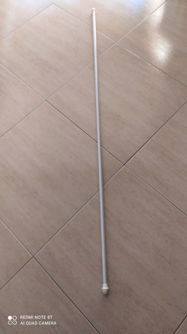 GUIDA METALLICA ESTENSIBILE BIANCA PER TENDE.