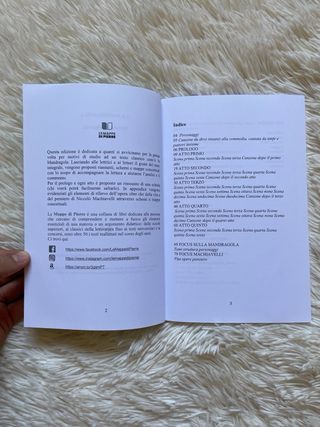 Mandragola - Edizione scolastica