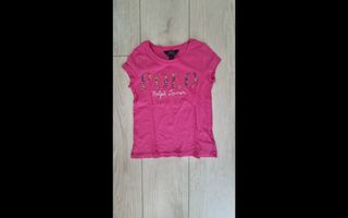 T-shirt bambina Ralph Lauren rosa