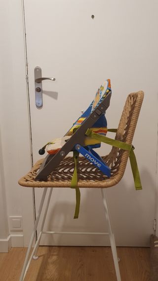 Trona plegable, ideal per deixar-la al cotxe