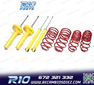 KIT SUSPENSIÓN DEPORTIVA PARA NISSAN
