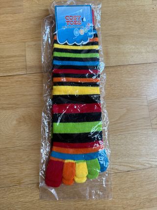 Calcetines divertidos de 5 dedos