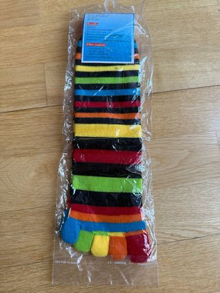 Calcetines divertidos de 5 dedos