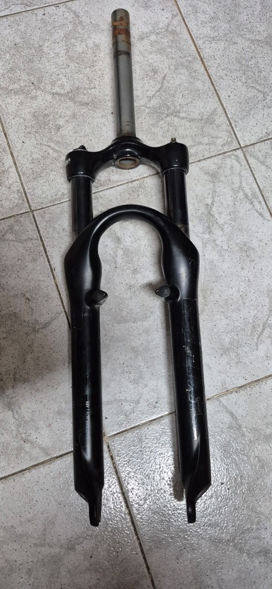 Horquilla Bicicleta Montaña Negra