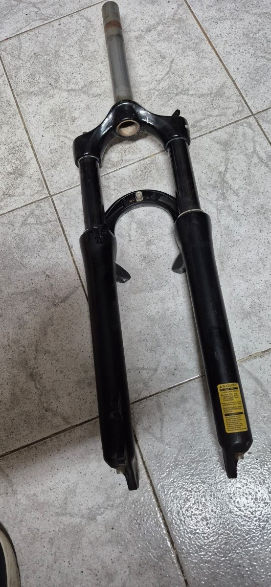 Horquilla Bicicleta Montaña Negra