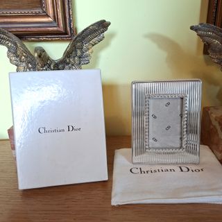 CHRISTIAN DIOR Cornice Portafoto in Argento 925