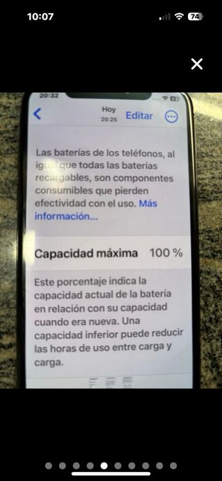 Apple iPhone X Negro