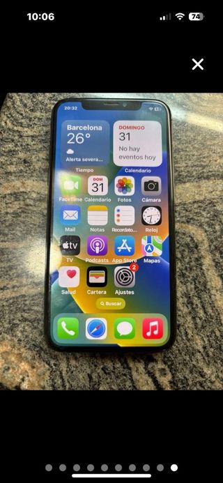 Apple iPhone X Negro