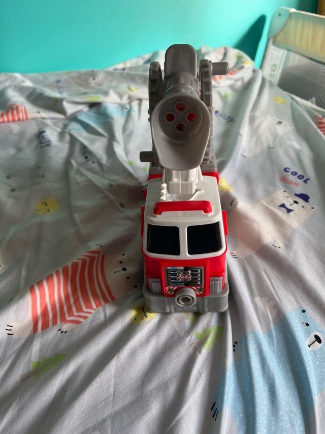 Camión de bomberos para plastilina