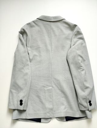 Blazer Zara Gris Hombre