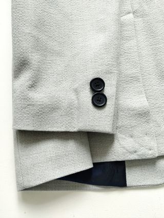 Blazer Zara Gris Hombre