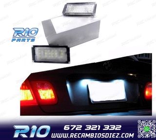 LUCES MATRÍCULA LED BMW E46 4 PUERTAS 98-05