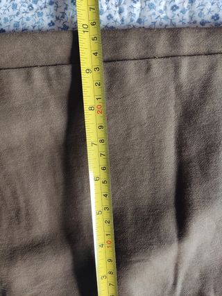 Pantalón Massimo Dutti Mujer Marrón
