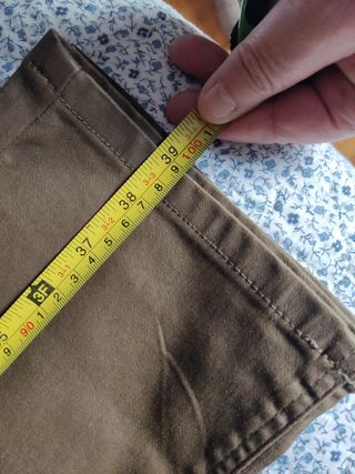 Pantalón Massimo Dutti Mujer Marrón