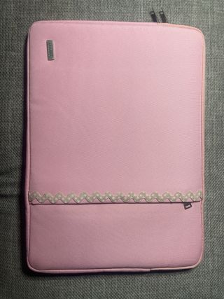 Funda portátil rosa TECOOL decorada (nueva)