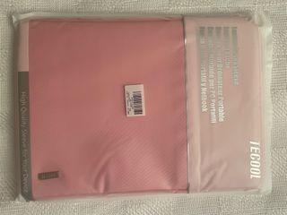 Funda portátil rosa TECOOL decorada (nueva)
