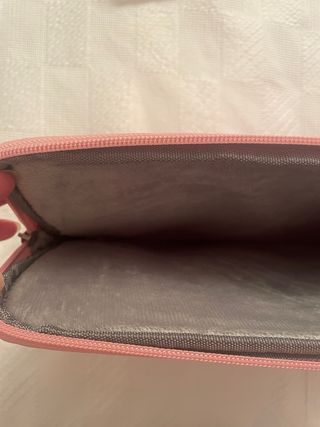 Funda portátil rosa TECOOL decorada (nueva)