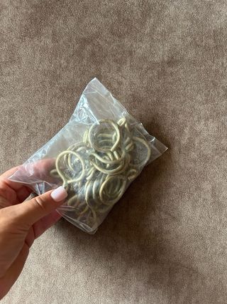 Anelli per tende in metallo dorato antichizzato 