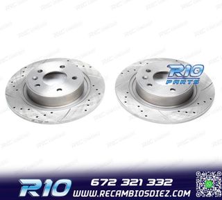 DISCOS DE FRENO PARA NISSAN PERFORADOS RANURADOS