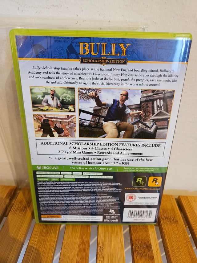 Bully Scholarship Edition Xbox 360 / One